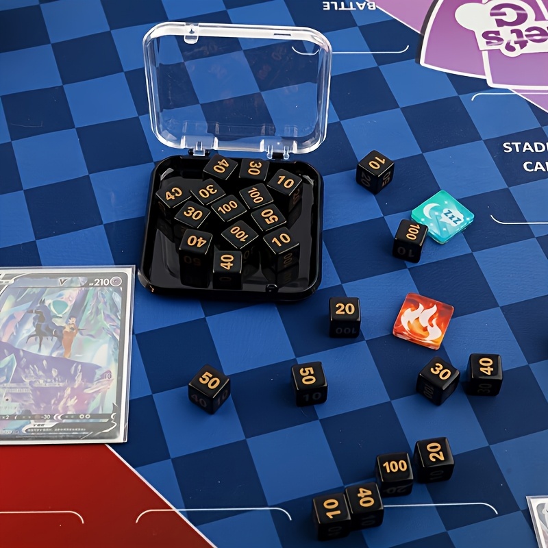 Gaming Accessories To Have - 10 Buah Dadu Token Counter, Dadu