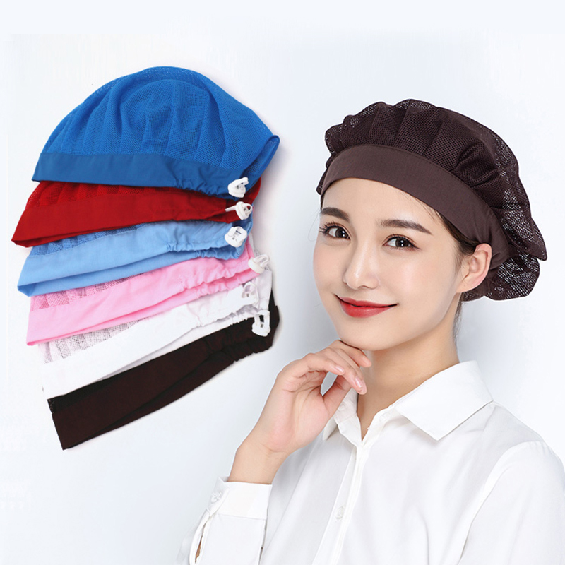 Gaming Kitchen Accessories - Topi jaring Pria Wanita topi kerja