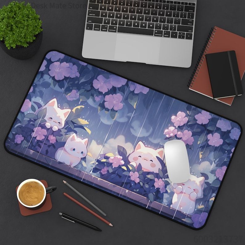 Gaming Accessories Officeworks - Alas Mouse Besar Kawaii Cats in