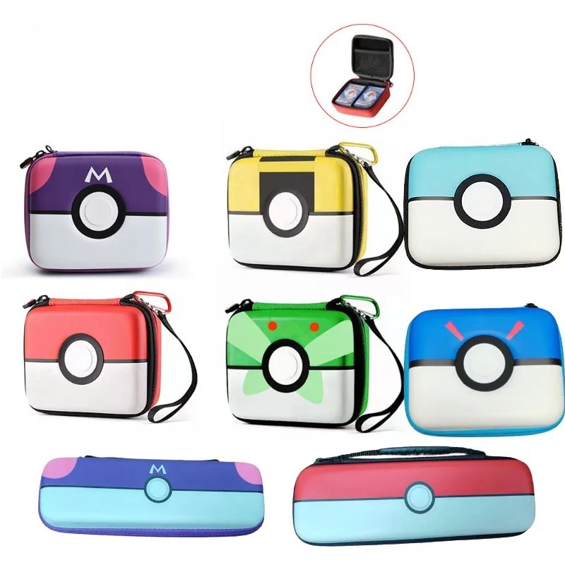 Gaming Accessories Box - Tas Penyimpanan Kartu Permainan Pokémon Pola