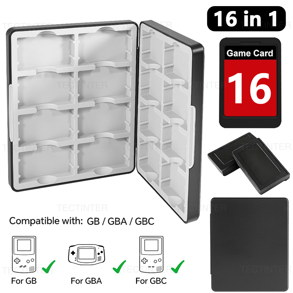 Gaming Accessories Box - Kotak Penyimpanan Kartu Game Portabel 16
