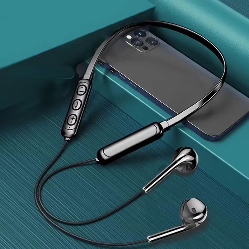 Gaming Accessories Headset - Headset Bluetooth Gantung Leher Mikrofon HD