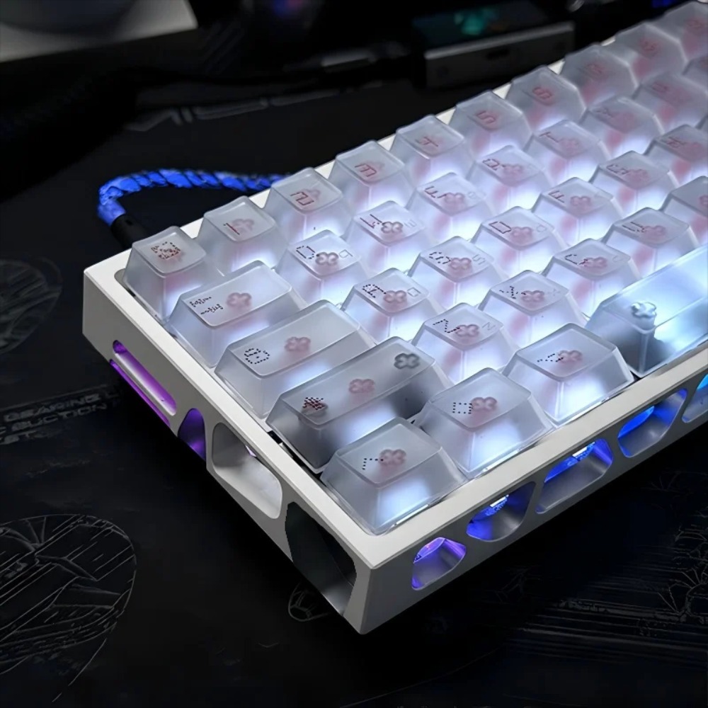 Gaming Accessories Lights - Keyboard Magnetik Everglide AE64 Pro PCB