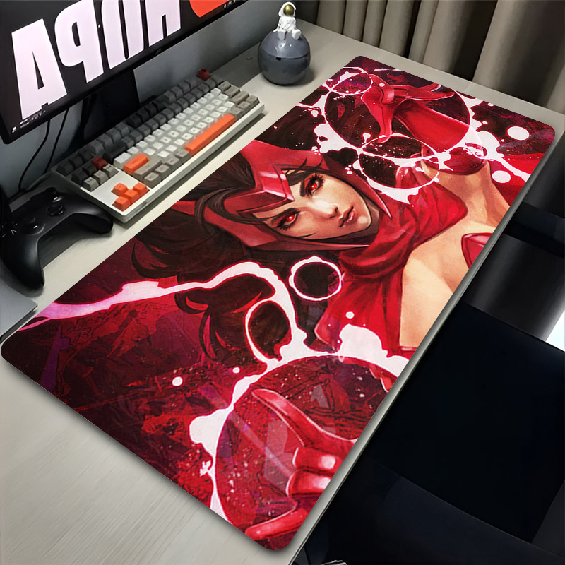 Gaming Accessories For Gaming Room - Gamer Aksesoris permainan bantalan Mouse s-scarlet