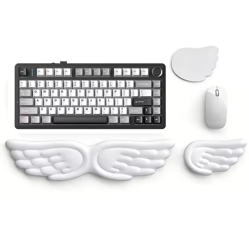Gaming Accessories Girly - Alas Mouse Keyboard Mekanik Penyangga Pergelangan