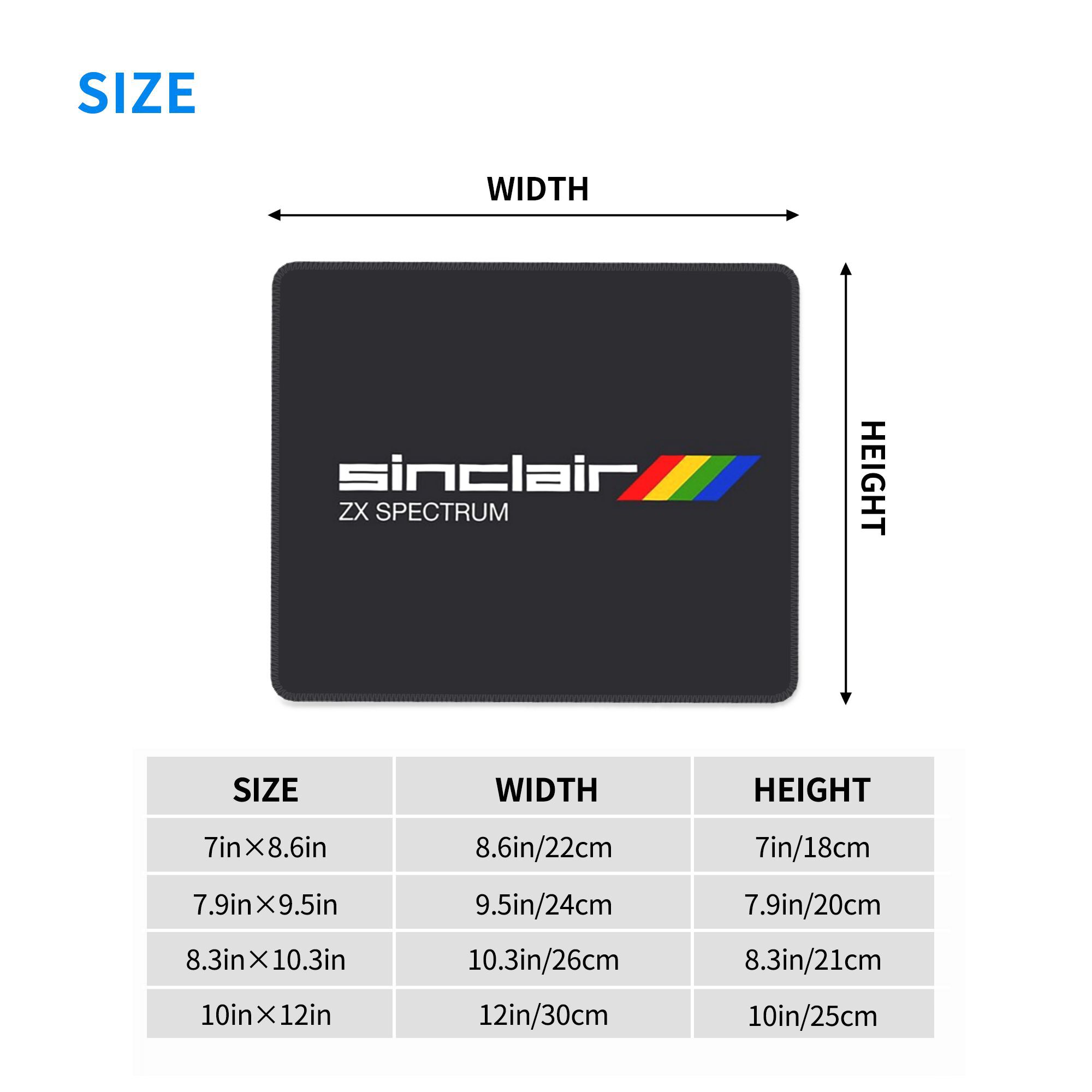 Spectrum Zx Mouse Pad Keyboard - Gaming Accessories For Table ulasan dan harga
