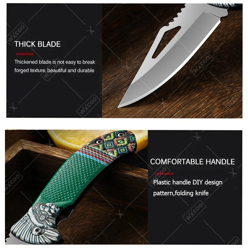 Pisau Lipat WXCOO Baja Tahan K - Gaming Kitchen Accessories ulasan dan harga