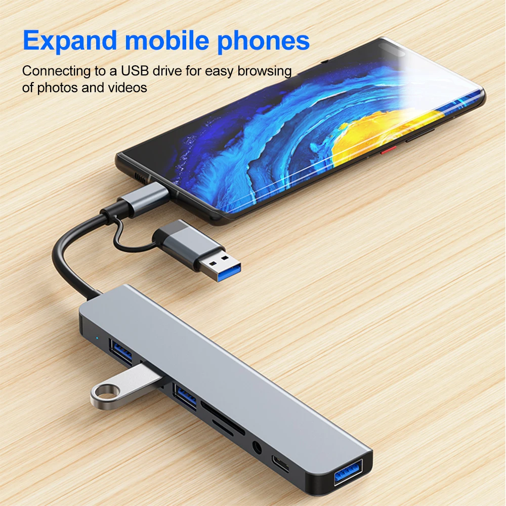 5Gbps USB 3.0 HUB USB C HUB US - Gaming Accessories Girly ulasan dan harga