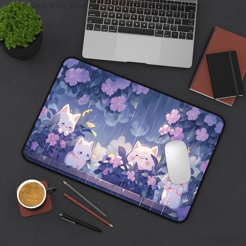 Alas Mouse Besar Kawaii Cats i - Gaming Accessories Officeworks ulasan dan harga
