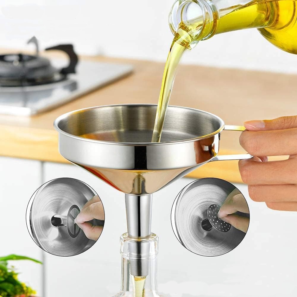 1 Buah Corong Minyak Goreng Ba - Gaming Kitchen Accessories ulasan dan harga