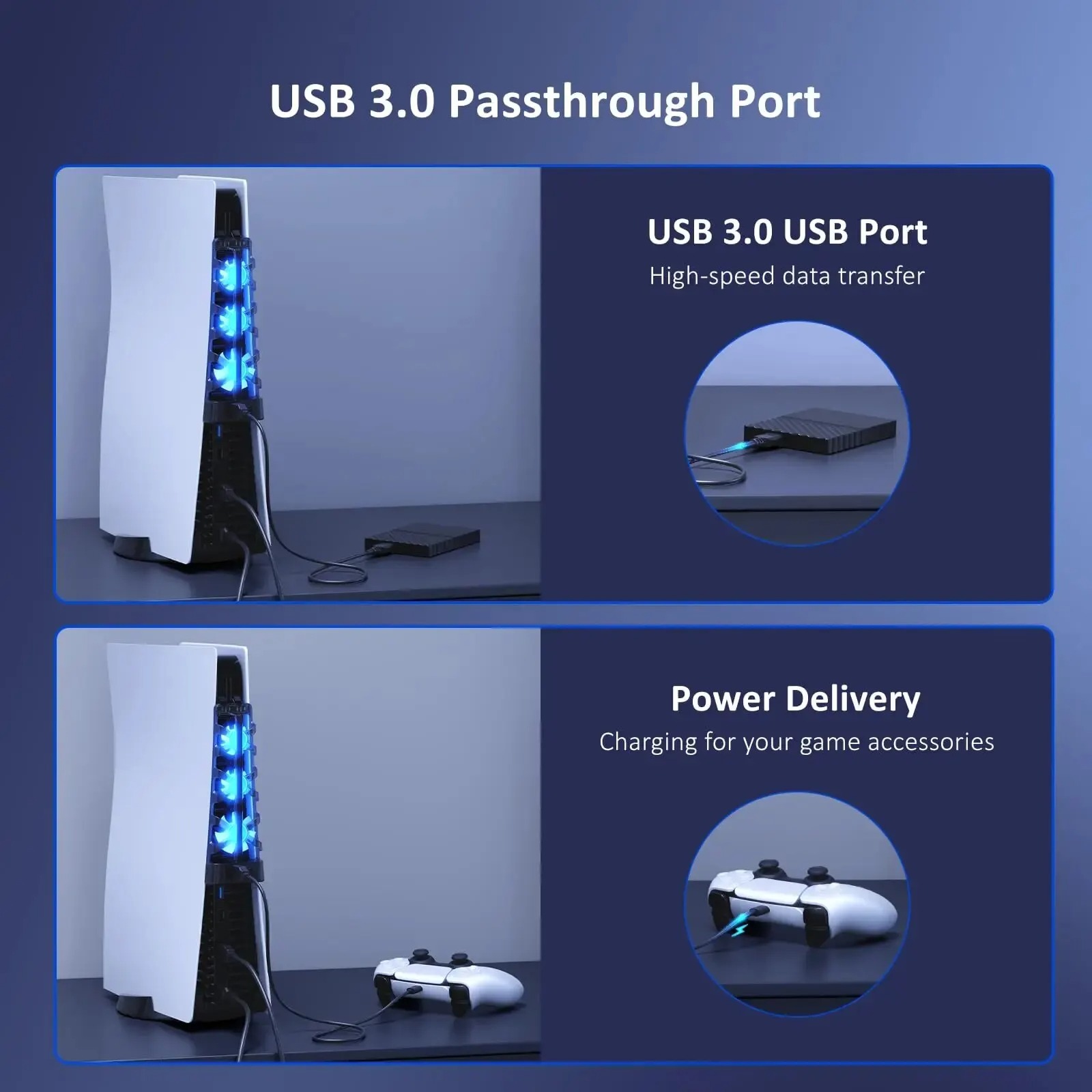 Untuk PS5 Kedua Edisi Disc/Dig - Gaming Accessories Lights ulasan dan harga