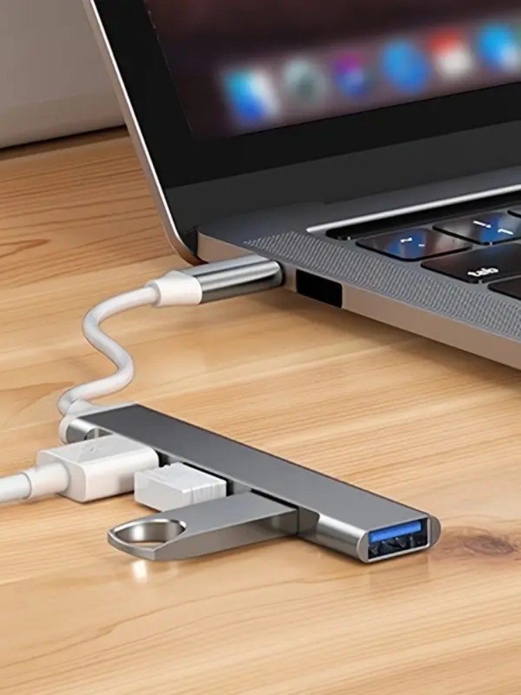 Adaptor USB Hub Tipe C Multi-S - Gaming Accessories Girly ulasan dan harga