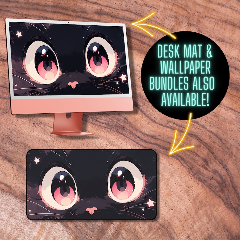 Alas Mouse Anime kucing lucu 9 - Gaming Accessories Officeworks ulasan dan harga