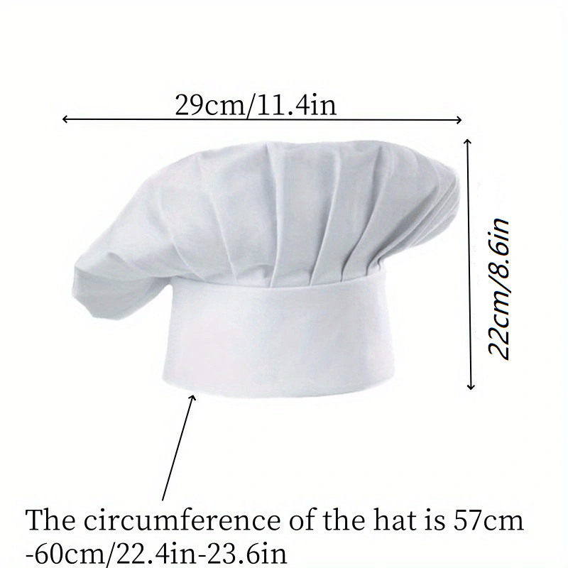 3 Buah Topi Koki Dewasa Topi K - Gaming Kitchen Accessories ulasan dan harga