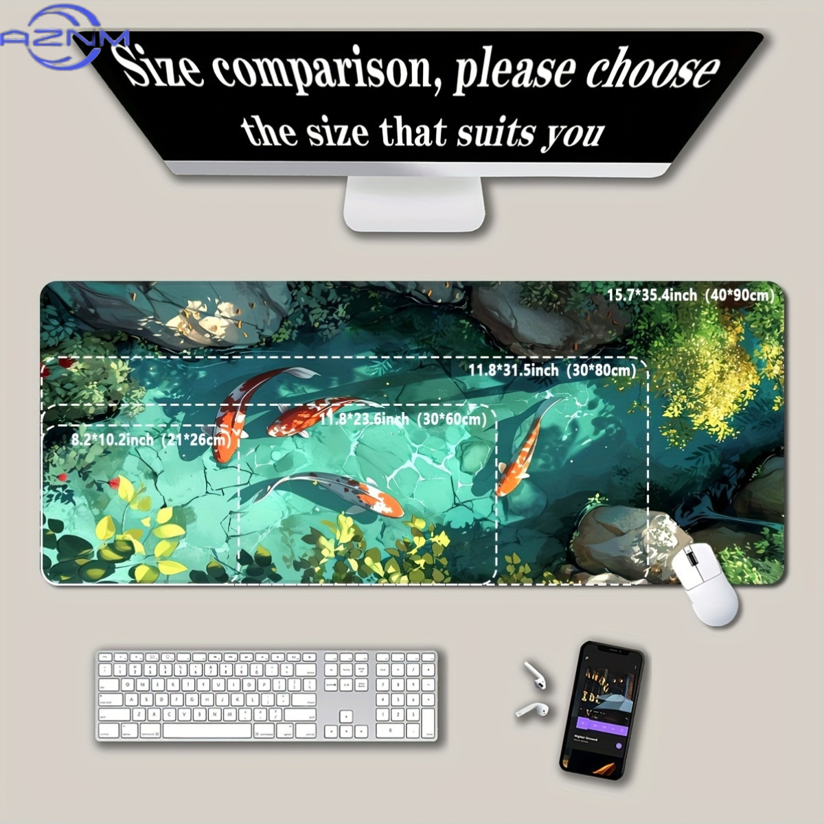 Alas Mouse Gaming Ikan Koi Bes - Gaming Accessories Officeworks ulasan dan harga