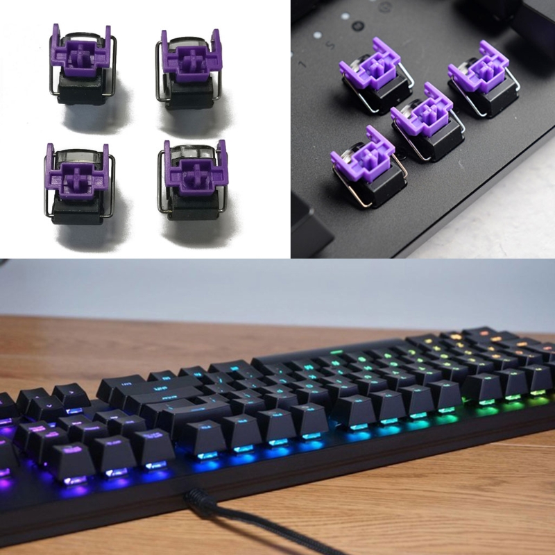 Razer Purple Optical Switches  - Gaming Accessories Aesthetic ulasan dan harga
