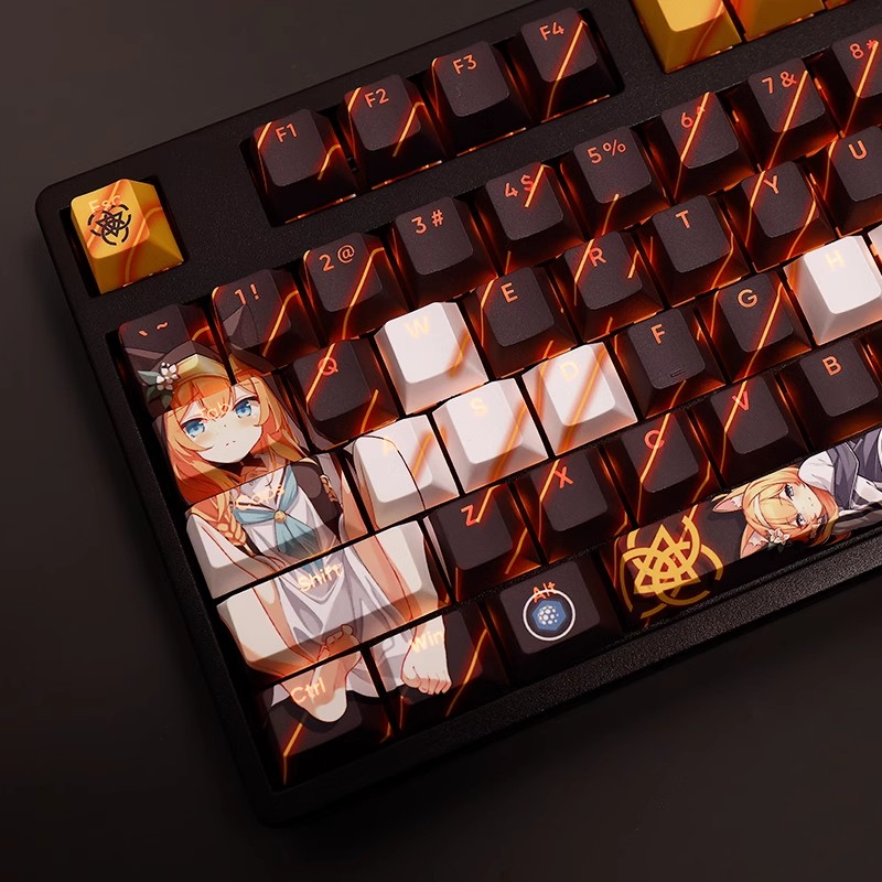 108 kunci/set biru arsip Lochi - Gaming Accessories Aesthetic ulasan dan harga