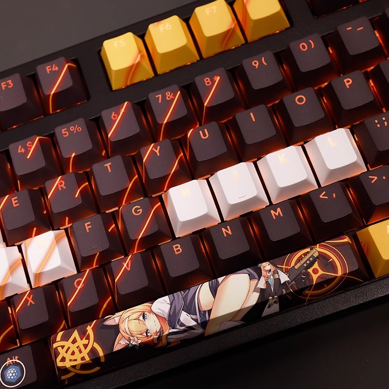 108 kunci/set biru arsip Lochi - Gaming Accessories Aesthetic ulasan dan harga