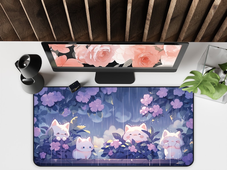 Alas Mouse besar kucing lucu d - Gaming Accessories Officeworks ulasan dan harga