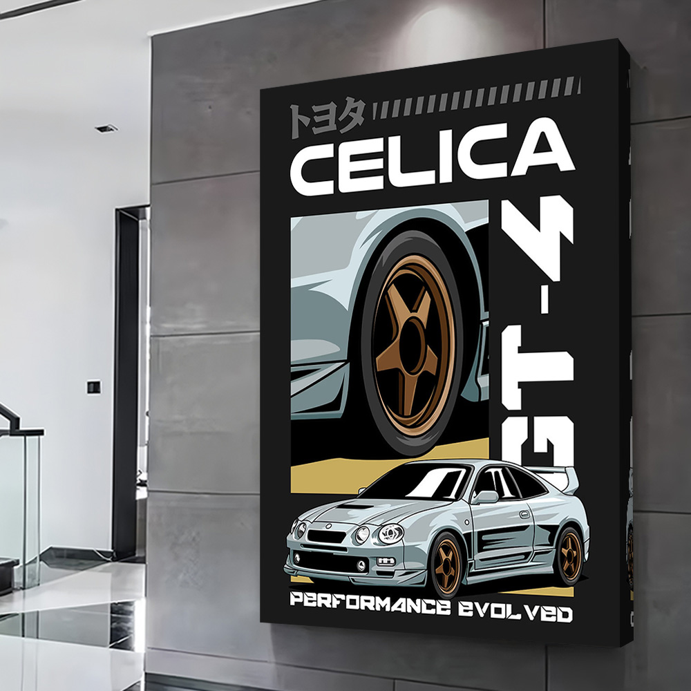 Poster Cetak Mobil Sport Ikoni - Gaming Accessories Icon ulasan dan harga
