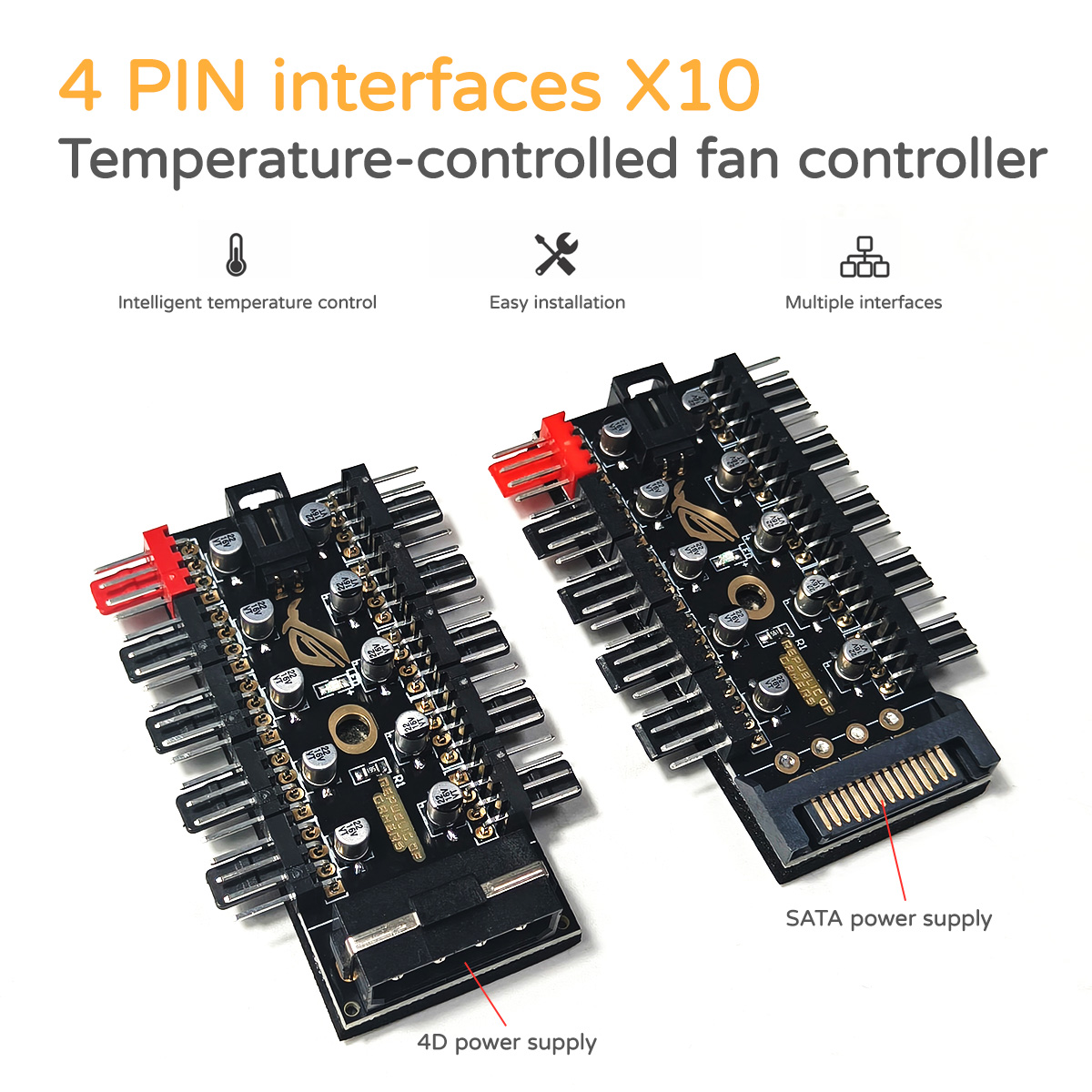 Hub Pengontrol Kipas PWM 12V 4 - Fan Hub Rgb Controller ulasan dan harga