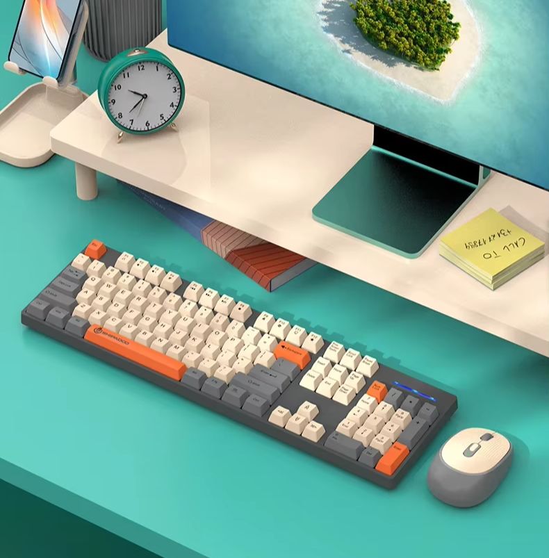Set Keyboard dan Mouse Nirkabe - Gaming Accessories Officeworks ulasan dan harga