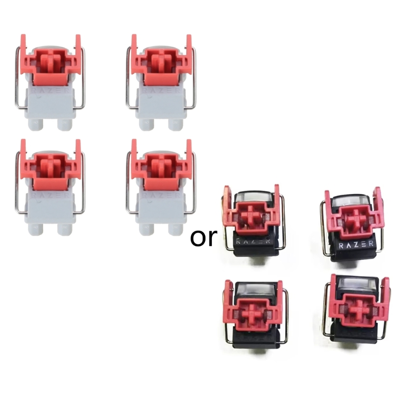 4 Buah Sakelar Optik Merah Lin - Gaming Accessories Aesthetic ulasan dan harga