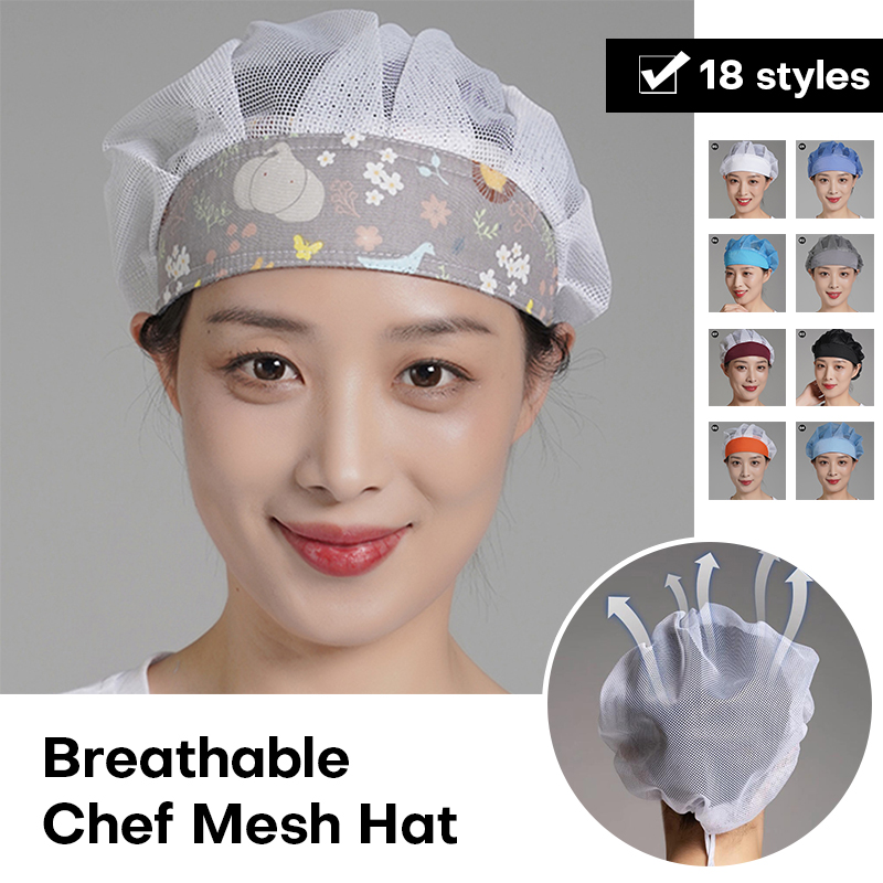 Topi koki anti debu Pria Wanit - Gaming Kitchen Accessories ulasan dan harga