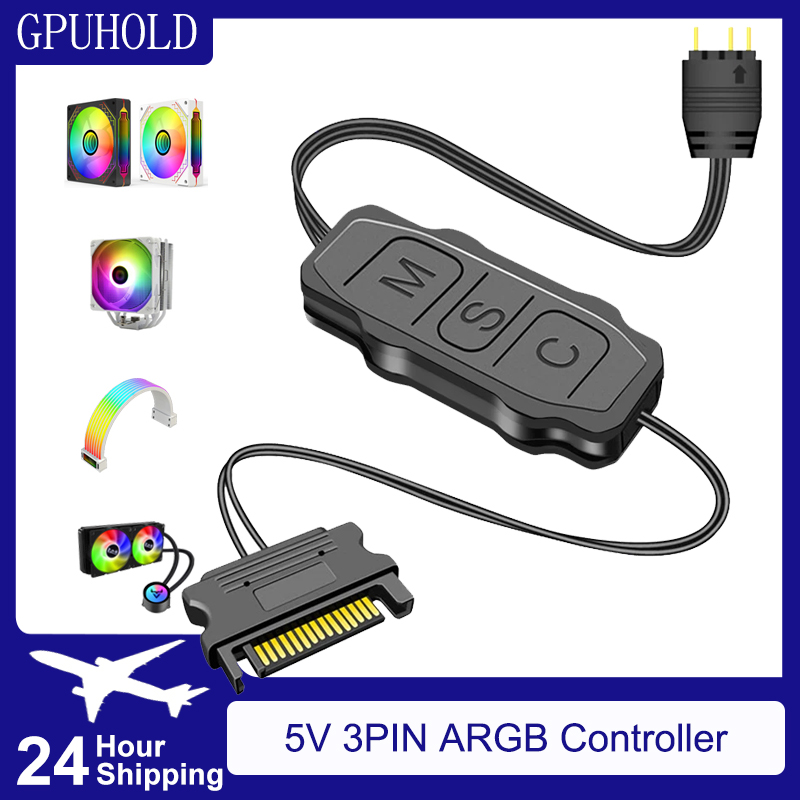 GPUHOLD Antarmuka SATA 5V 3PIN - Fan Hub Rgb Controller ulasan dan harga