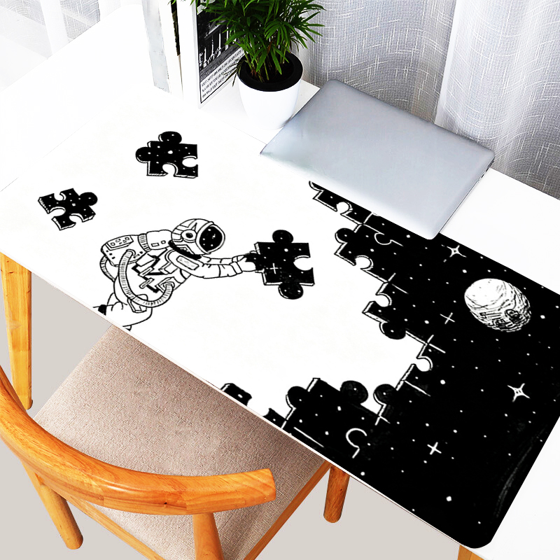 Alas Mouse Astronot Hitam Puti - Gaming Laptop Essential Accessories ulasan dan harga