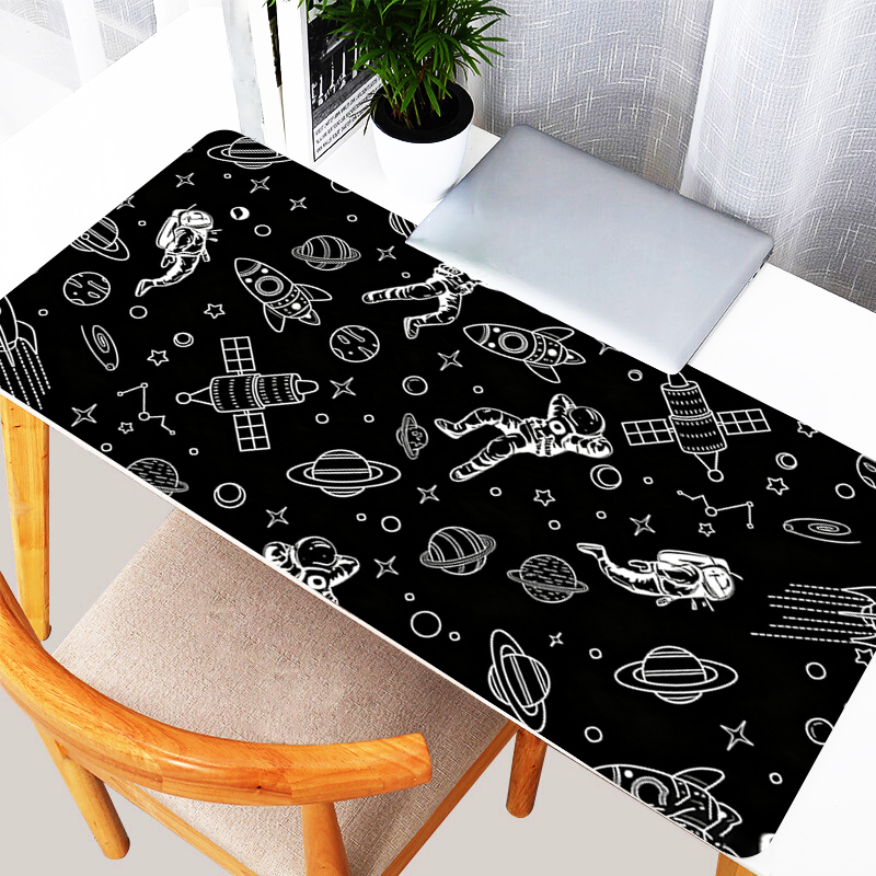 Alas Mouse Astronot Hitam Puti - Gaming Laptop Essential Accessories ulasan dan harga