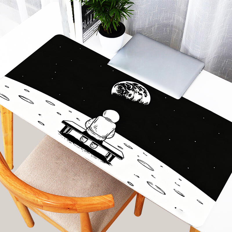Alas Mouse Astronot Hitam Puti - Gaming Laptop Essential Accessories ulasan dan harga