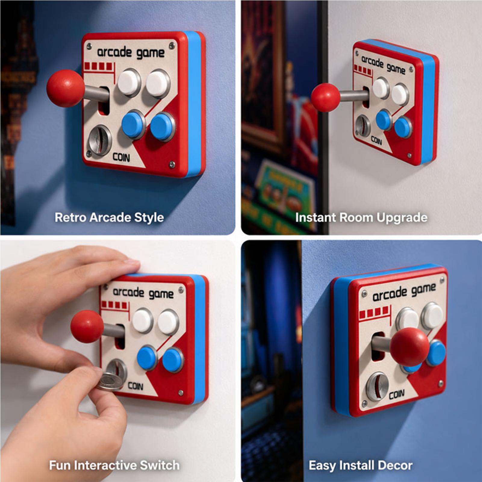 Penutup Sakelar Lampu Game Ret - Gaming Accessories Lights ulasan dan harga