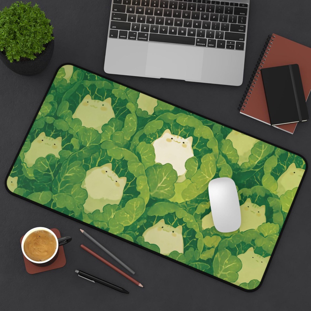 Alas Meja Kawaii, Kucing Lucu  - Gaming Accessories Officeworks ulasan dan harga