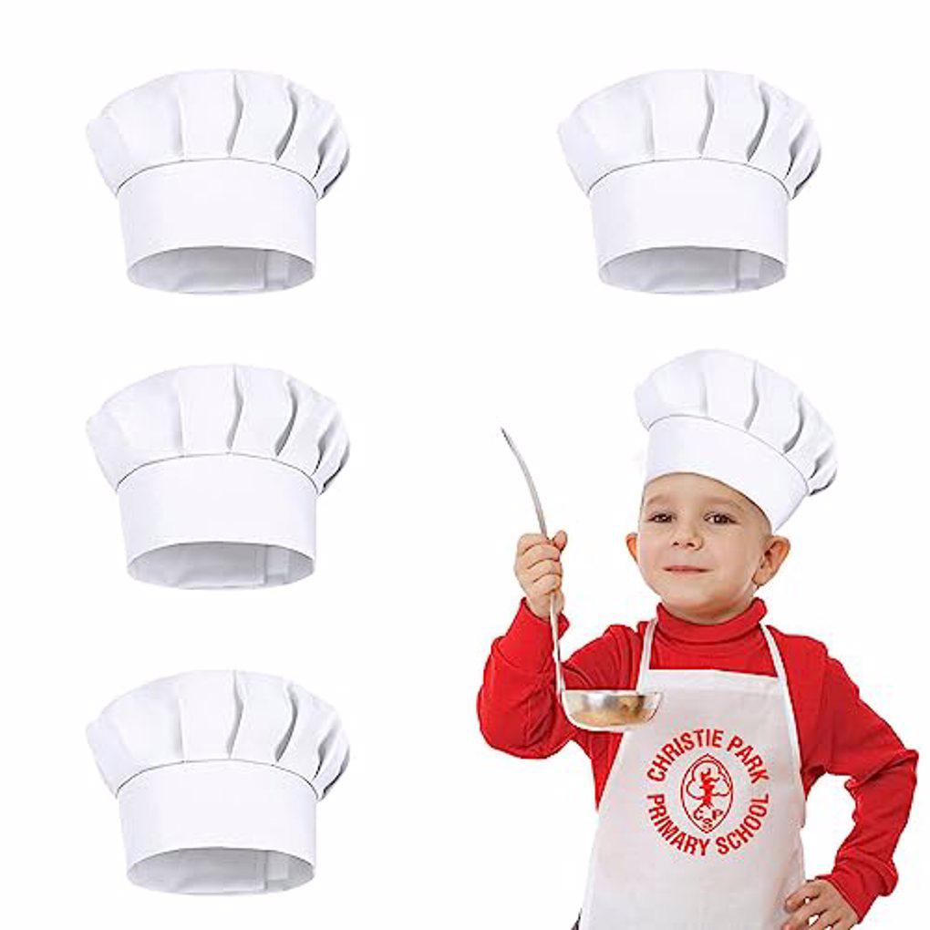 4 Buah Topi Pesta Putih Kostum - Gaming Kitchen Accessories ulasan dan harga